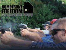 Tablet Screenshot of homefrontfreedom.com
